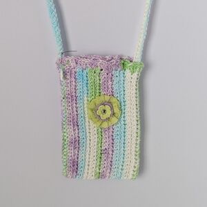 Pastel Crochet Crossbody